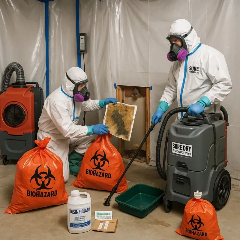 Contaminated Water Handling Protocols process in Perkasie, PA