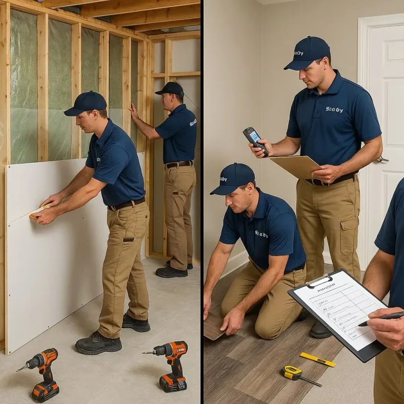 Repairs and Reconstruction process in Perkasie, PA