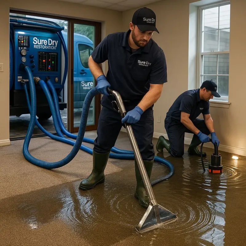 Water Extraction and Removal process in Perkasie, PA